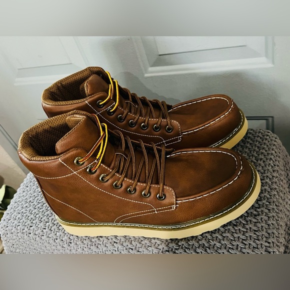 PORTLAND by Portland Boot Company Men's Fulton 6 Inch Lace Up Boots - Picture 5 of 8